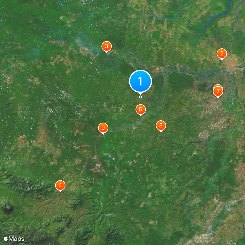 Penukal Abab Lematang Ilir Map