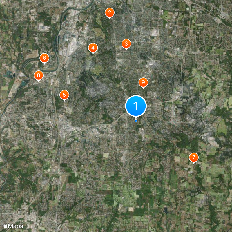 Centerville Map
