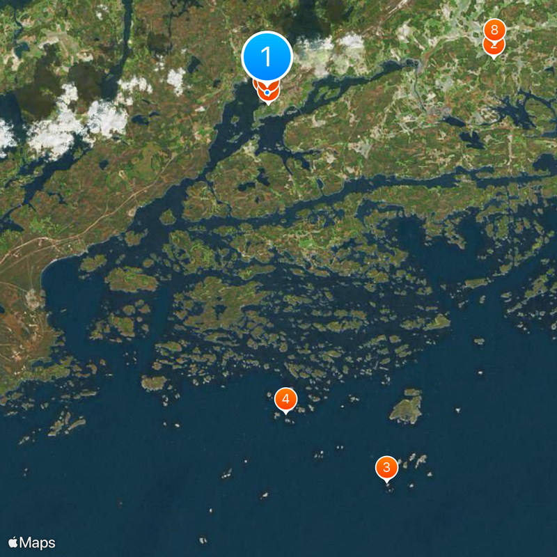 Ekenäs Map