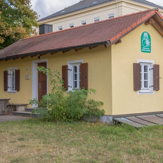 Hafengehilfenhaus im Hafen Kelheim