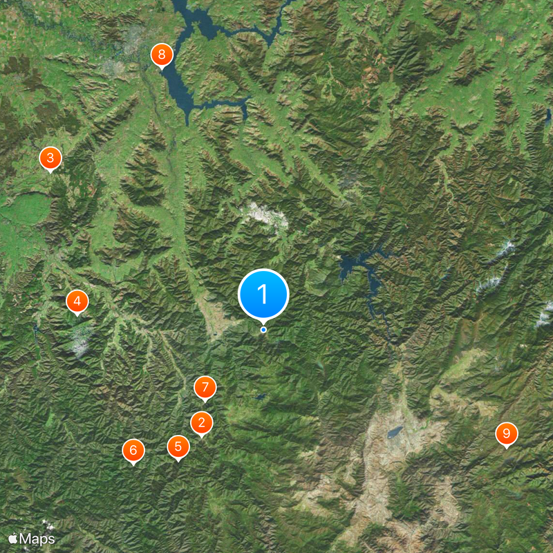 Mount Bogong Map
