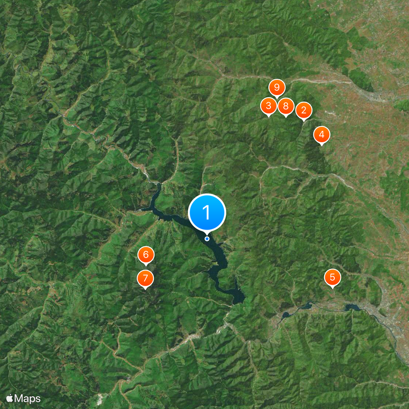 Lake Izvorul Muntelui Mappa