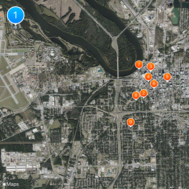 Federal Prison Camp, Montgomery Map
