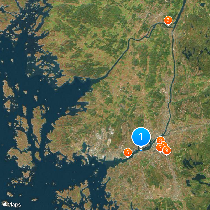 Gemeinde Göteborg Karte