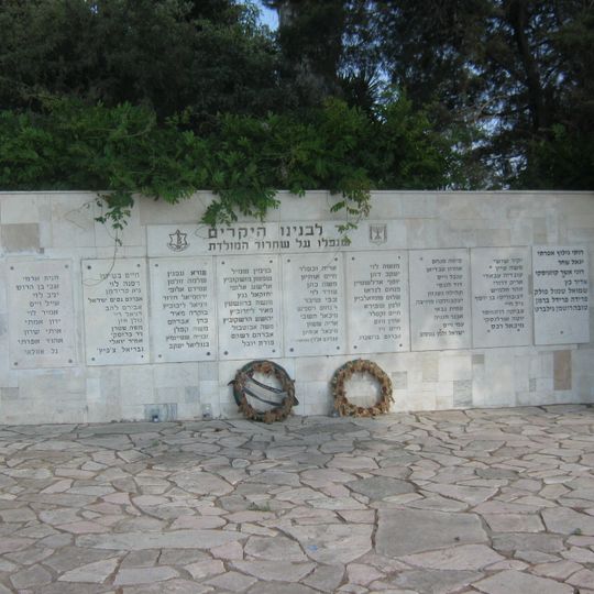 Memorial Wall to Zichron Yaakov War Dead