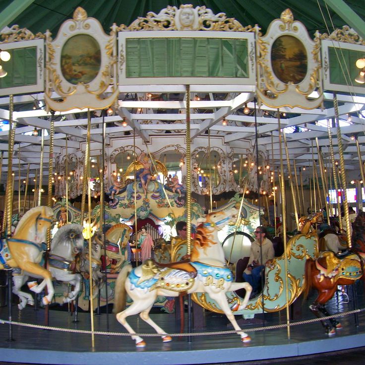Looff-karusellen i Crescent Park