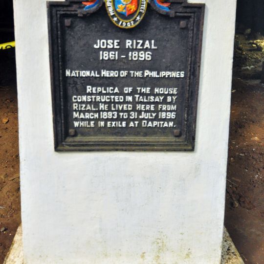Jose Rizal historical marker