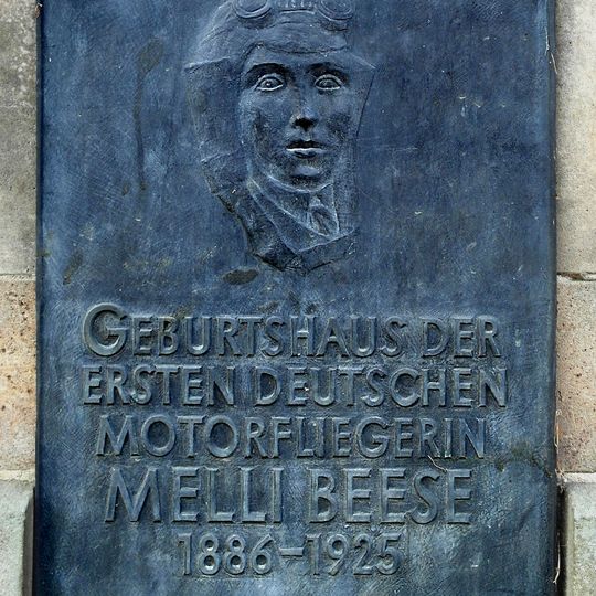 Gedenktafel Melli Beese