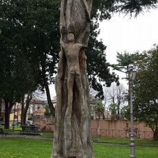 Scultura Su Albero