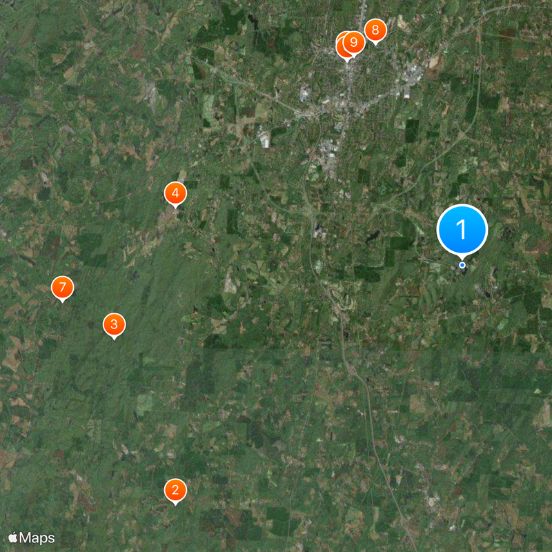 North Carolina Zoo Map