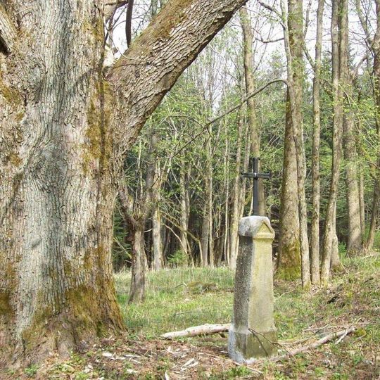 Kříž u zaniklých Herštejnských Chalup