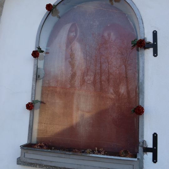 Work of art, Catholic church building, mural