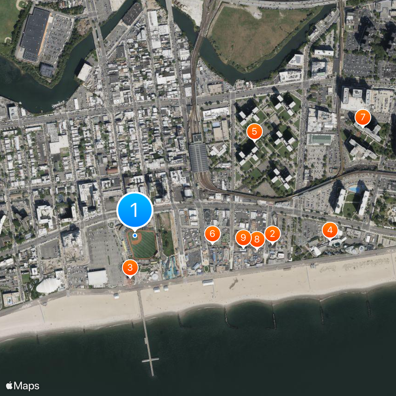 Maimonides Park Map