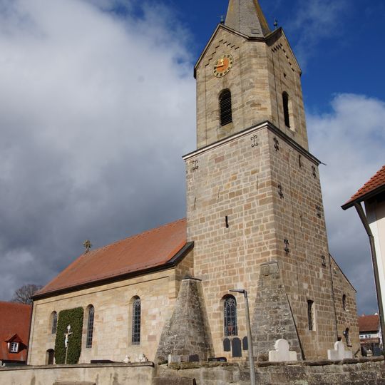 Friedhofsmauer Walting 94 in Pleinfeld