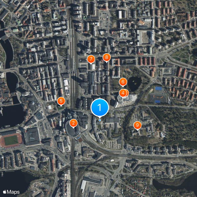 University of Tampere Map