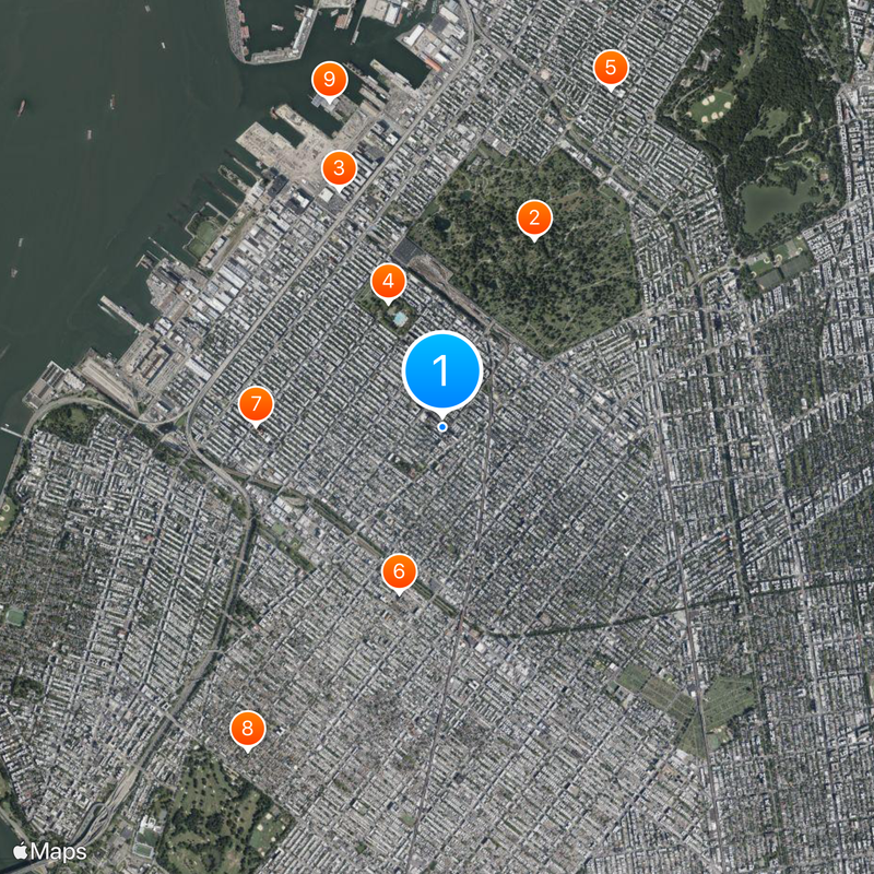 Maimonides Medical Center Map