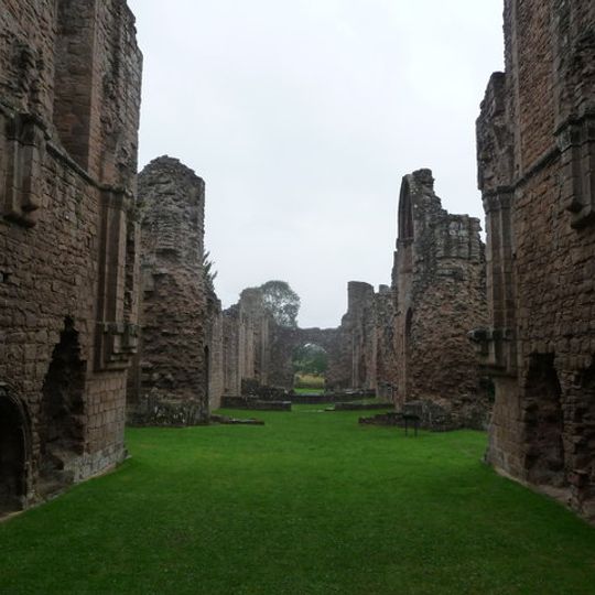 Abbey Wall South East Of Lilleshall Abbey