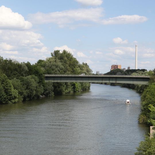 Neue Mainbrücke in Ochsenfurt