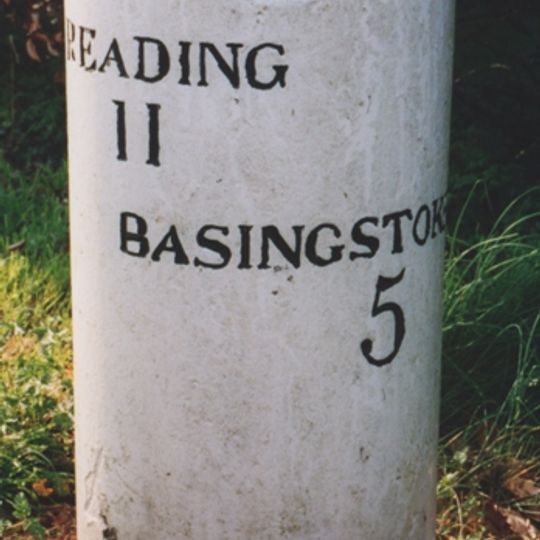 Milestone, Corner of Longbridge close, Housing Estate by Bridge