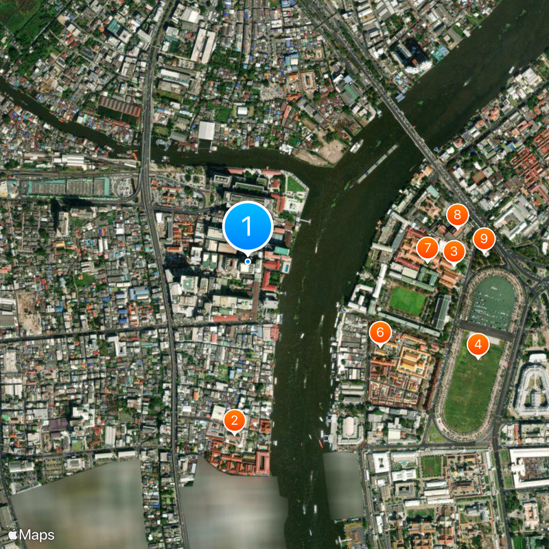 Siriraj Hospital Map