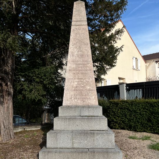 Monument de Franchetti