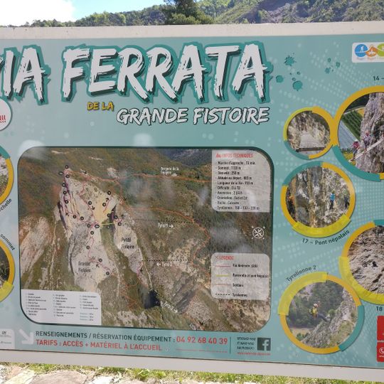 Via Ferrata La Grande Fistoire: Zip Line #2