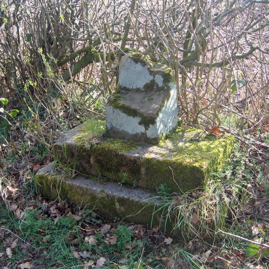 The Longstone, a part of a cross shaft on Longstone Lane at the junction with Shay's Lane