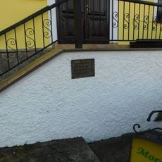 Pamětní deska neznámému vojínu Rudé armády v Klokočné