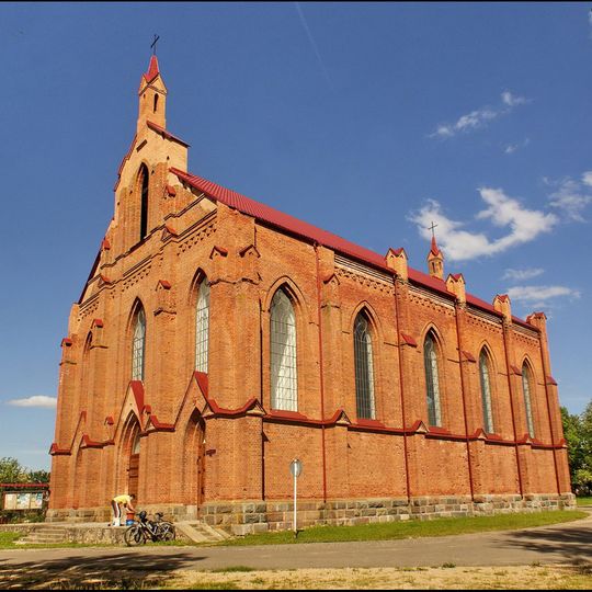 Saint Lawrence church in Ušačy