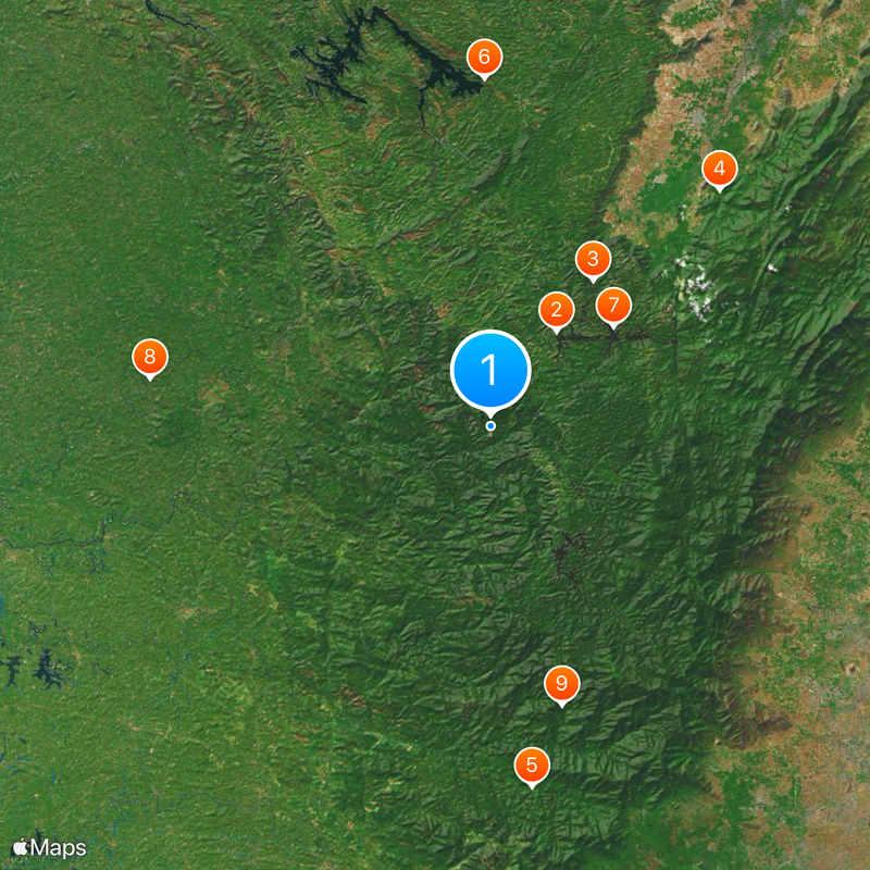 Sabarimala temple complex Mapa