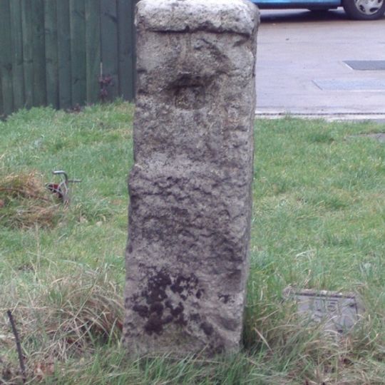 Milestone, Bell Bar, adjacent to garage
