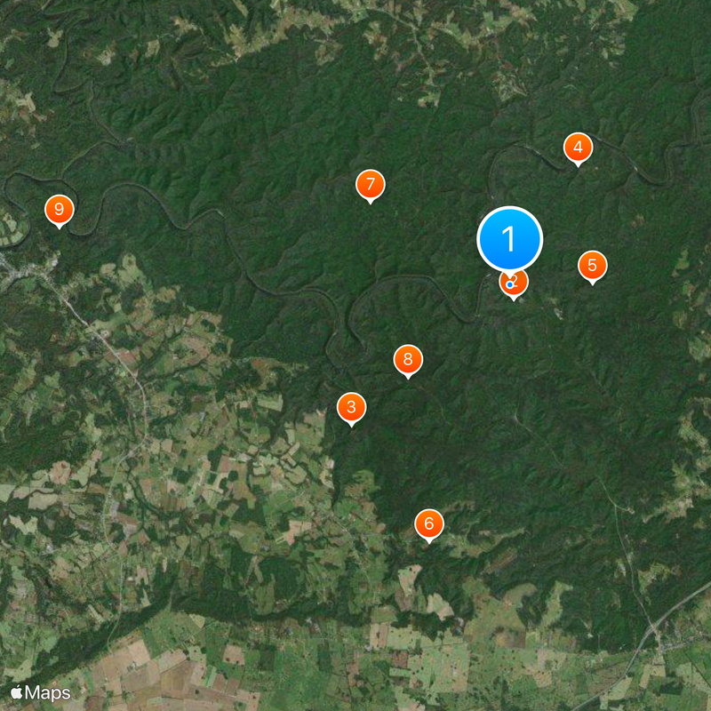Mammoth Cave National Park Map