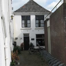Pand met restanten van de middeleeuwse stadsmuur