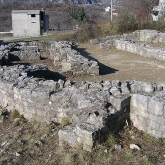 Late antique basilica in Cim, the archaeological site