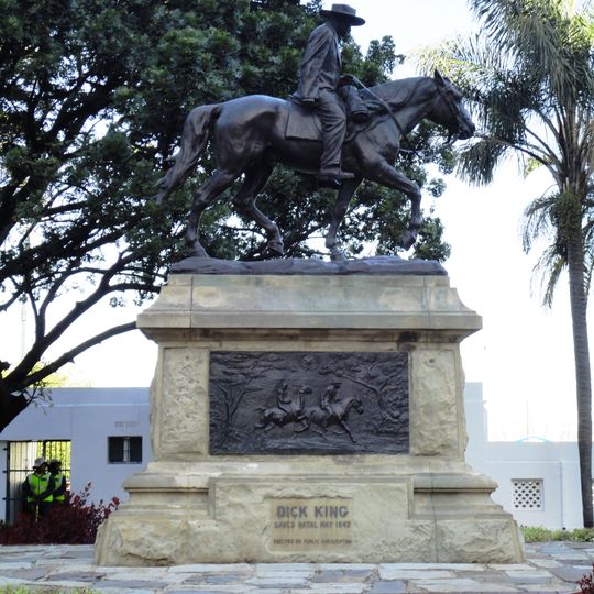 Equestrian statue of Dick King