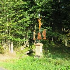 Kříž u silnice z Dolní Chřibské do Jetřichovic