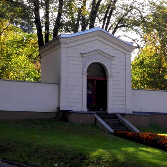 Prudnik, kapliczka przydrożna z ok. 1750 r. przy ul. Jesionkowej