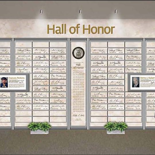 Hall d'honneur du département du Travail des États-Unis