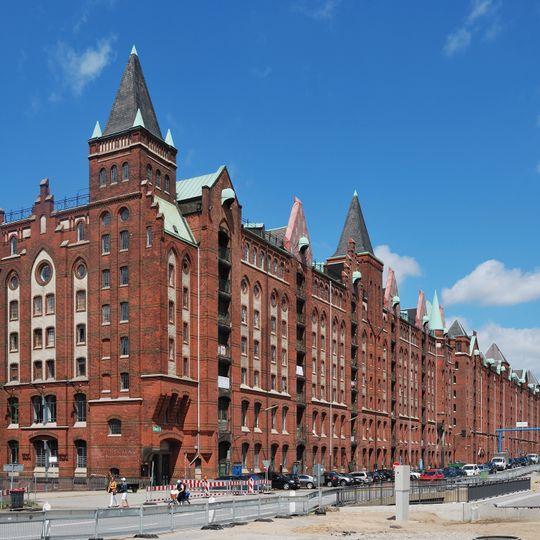 Speicherstadt and Kontorhaus District with Chilehaus