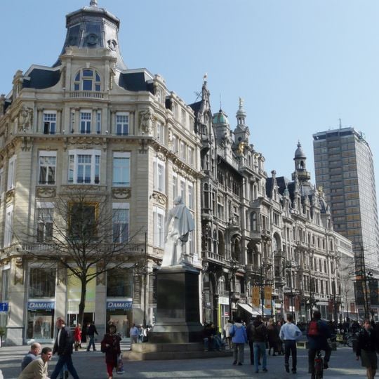 Jezusstraat 2-6, Leysstraat 1-5