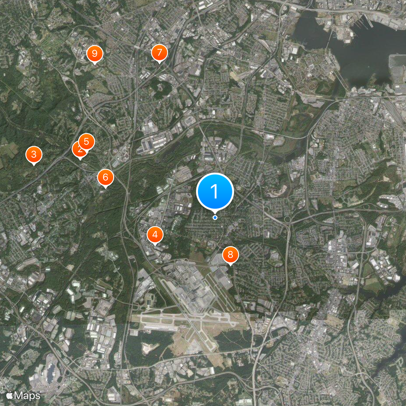 Linthicum Map