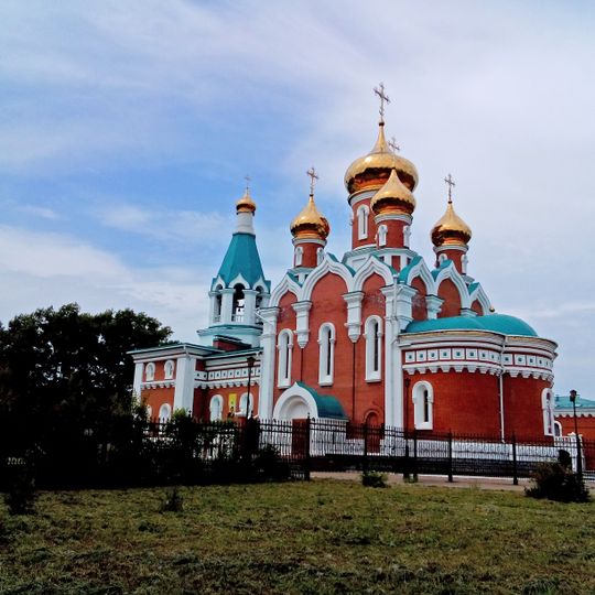 Orthodox cathedral of Saint Elijah the Prophet in Komsomolsk-on-Amur