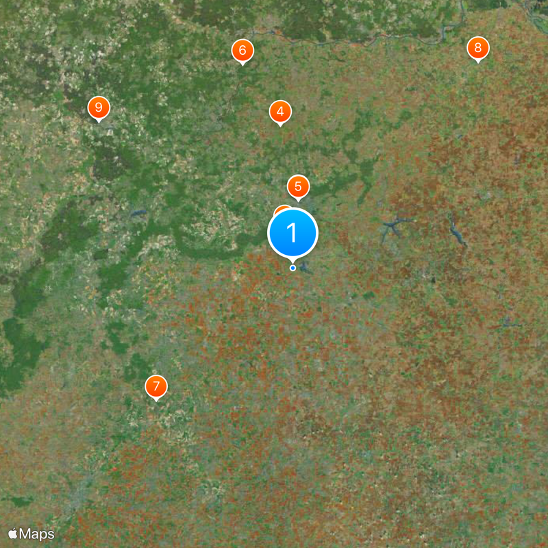 Oblast de Toula Carte