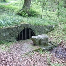 Hohlweg mit Quelle im Gewann Brunnenhalde (Beurener Brünnele)