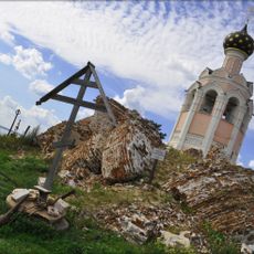 Собор Спасо-Преображенский (руины) (остров Каменный на Кубенском озере)