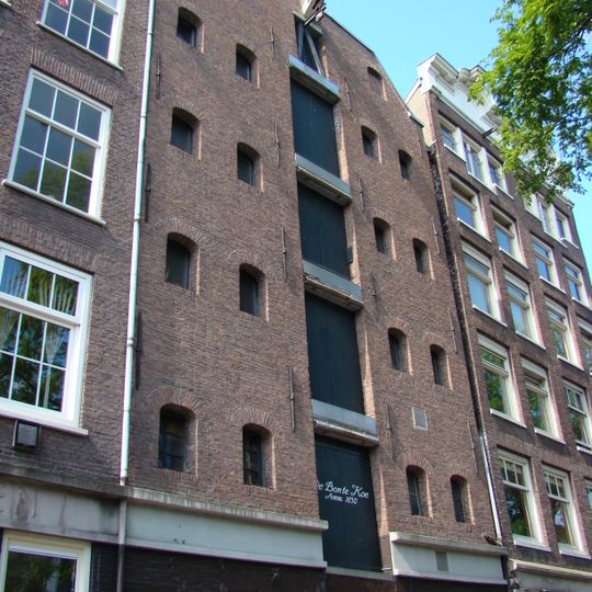 Dubbel pakhuis met trapeziumgevel