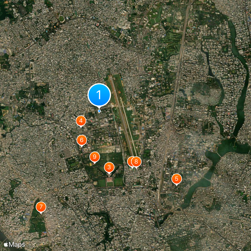 Bangladesh Public Service Commission Map