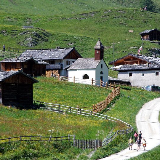 Maria-Hilf-Kapelle auf der Fane-Alm