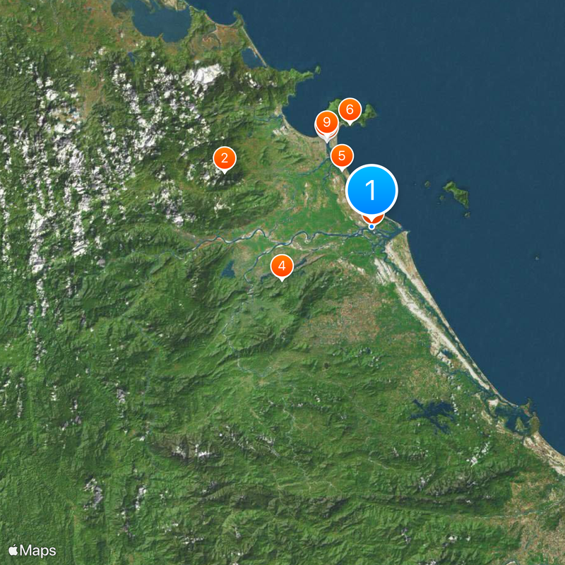 Japanese Bridge Mapa