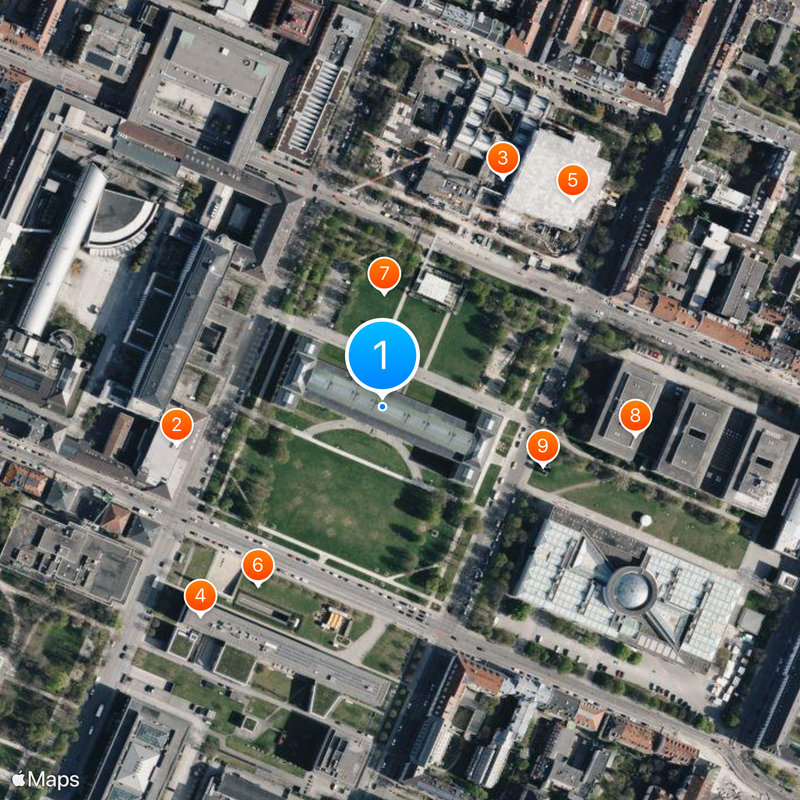 Alte Pinakothek Carte